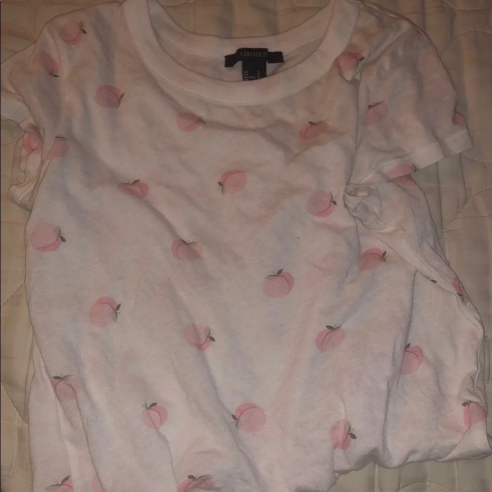 Peachy tee